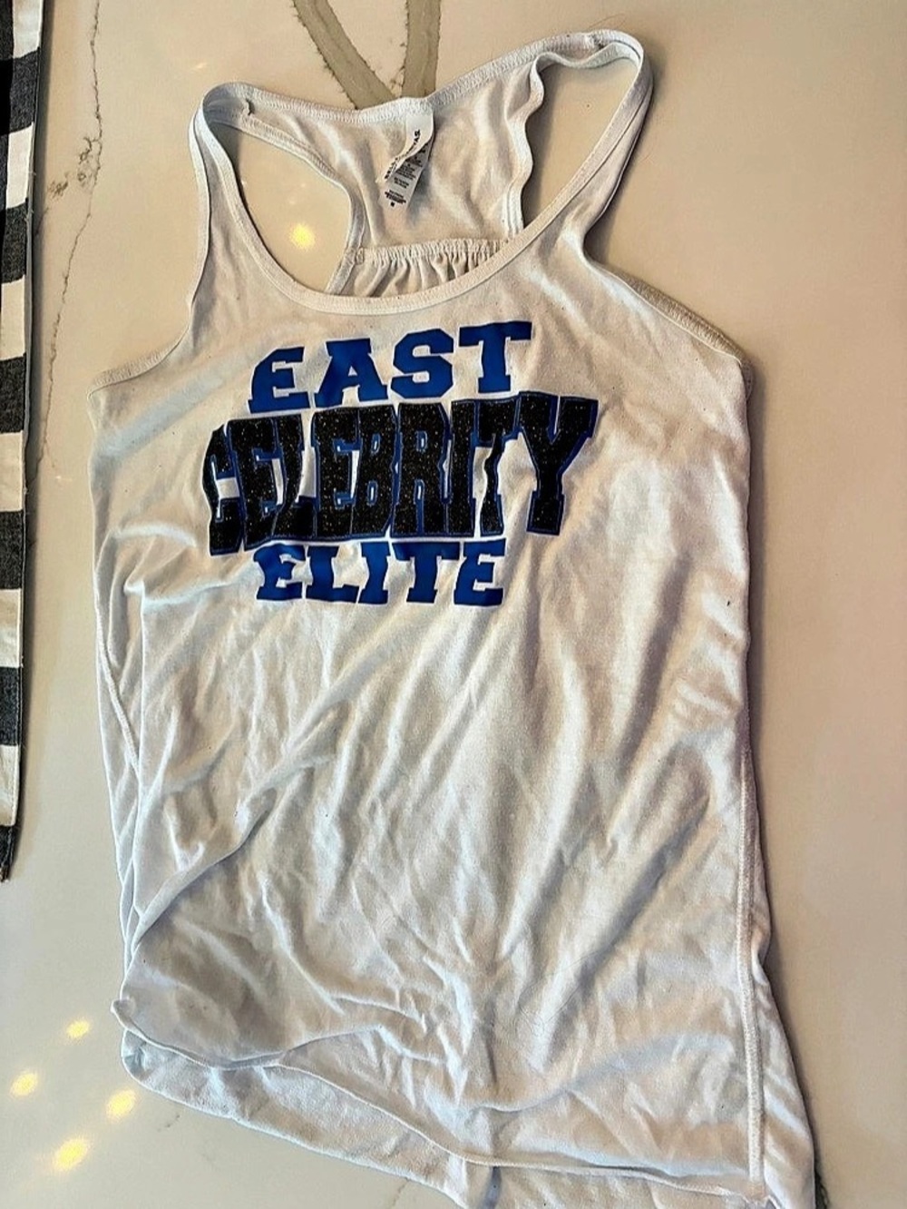 Bella + Canvas East Celebrity Elite Cheer Tank Top size small